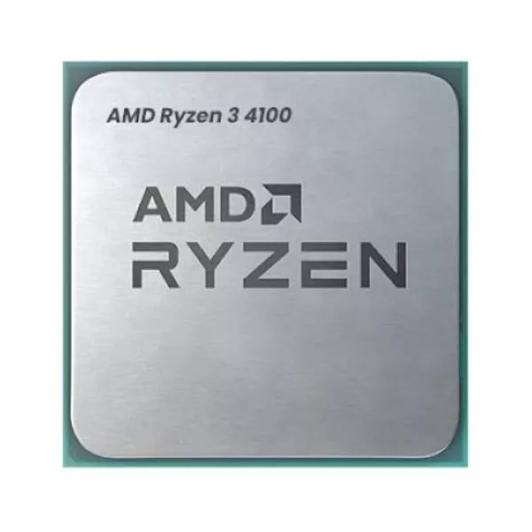 AMD Ryzen 3 4100, Socket AM4, 3.8-4.0GHz (4C/8T), 2MB L2 + 4MB L3 Cache, No Integrated GPU, 7nm 65W, Unlocked, Bulk with Wraith Stealth Cooler