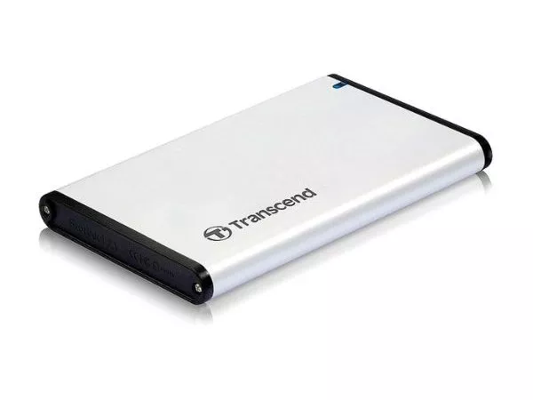 2.5" SATA HDD/SSD External Case (USB 3.0) Transcend StoreJet "TS0GSJ25S3", Aluminum, UASP Support