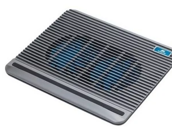 Notebook Cooling Pad RivaCase 5555 Silver, up to 15.6', 1x150mm, Adjustable height