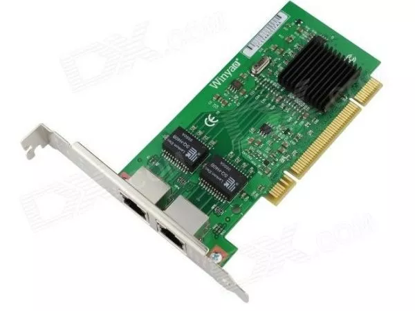 PCI Intel network adapter 82546, Dual Port 1Gbps