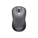 Logitech Wireless Mouse M310 Silver, Laser Mouse for Notebooks, Nano receiver, Dark-Grey/Black, Reta