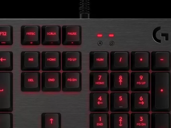 Gaming Keyboard Logitech G413 Carbon, Mechanical, ROMER-G Tactile, Aluminum-alloy, Backl, Silver USB