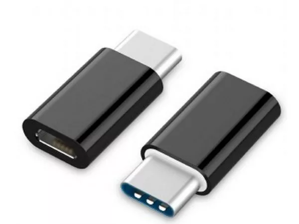 Adapter Type-C male/Micro USB female, CM/mF, Cablexpert, A-USB2-CMmF-01