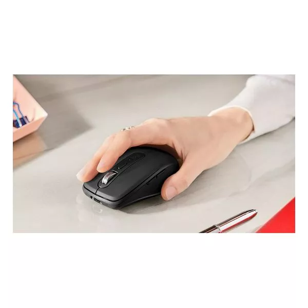 Wireless Mouse Logitech MX Anywhere 3, Optical, 200-4000 dpi, 6 buttons, Bluetooth+2.4GHz, Graphite