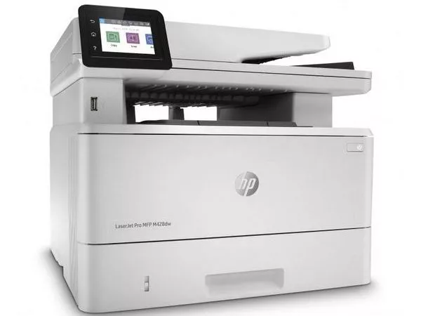 HP LaserJet Pro M428fdn, White, A4, Fax 38ppm, 256MB, Duplex, 50 sheet ADF, 1200dpi, 2.7" touch display, up to 80000 pag, Hi-Sp