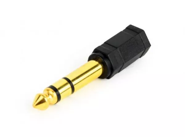 Audio adapter 3.5 mm socket female mm to male 6.35 mm, Cablexpert