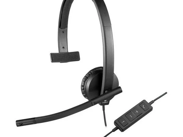 Headset Logitech H570E, Mic, USB