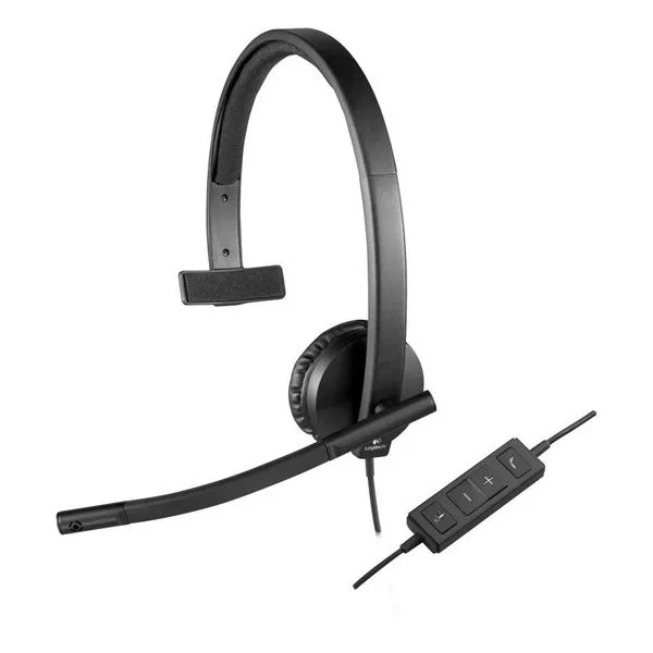 Headset Logitech H570E, Mic, USB