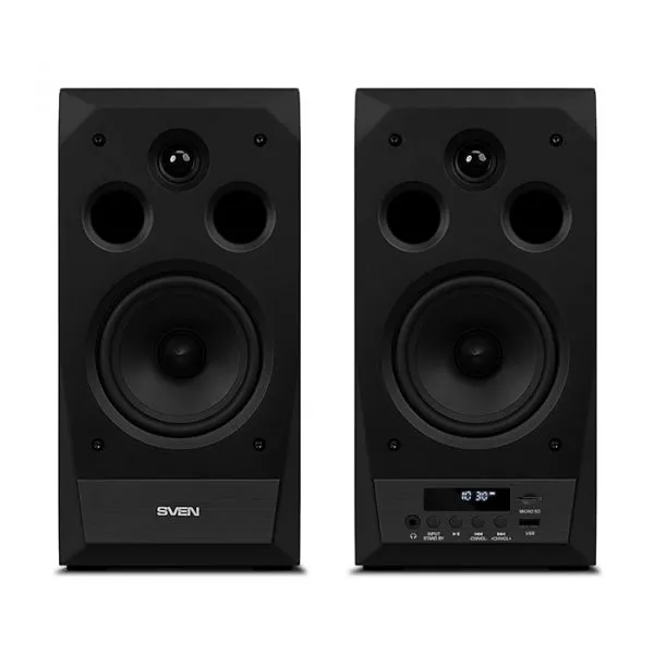 Speakers SVEN "MC-20" Black, 90w, Bluetooth, SD, USB Flash, Remote Control, FM, 3.5mm jack