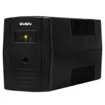 SVEN Pro 400, Line-interactive UPS, 400VA /240W, 2x Schuko outlets, 1x7AH, AVR: 175-280V, Cold start function, Black