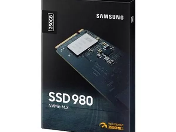 M.2 NVMe SSD  250GB Samsung 980 [PCIe 3.0 x4, R/W:2900/1300MB/s, 230/320K IOPS, Pablo, TLC]