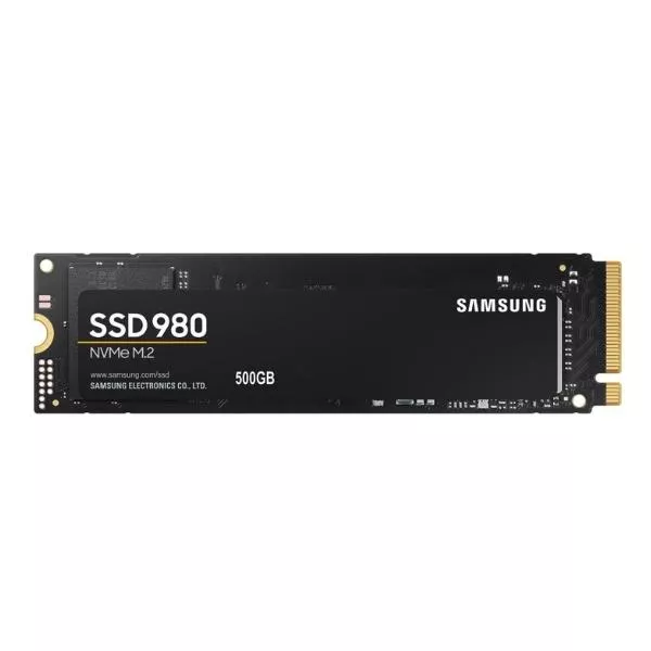 M.2 NVMe SSD  500GB Samsung 980 [PCIe 3.0 x4, R/W:3100/2600MB/s, 400/470K IOPS, Pablo, TLC]