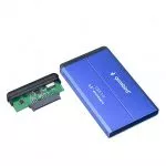 2.5" SATA HDD External Case (USB 3.0),  Blue, Gembird "EE2-U3S-2-B"