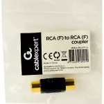 Audio adapter RCA (F) to RCA (F) Singl coupler, Cablexpert A-RCAFF-01
