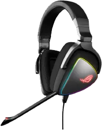 Gaming Headset Asus ROG Delta Core, 50mm driver, 32 Ohm, 20-40000Hz, 346g, 3.5mm, Black