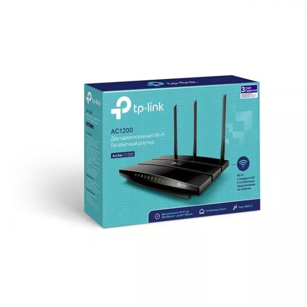 Wireless Router TP-LINK Archer C1200, 1.2Gbps Dual Band Gigabit Router