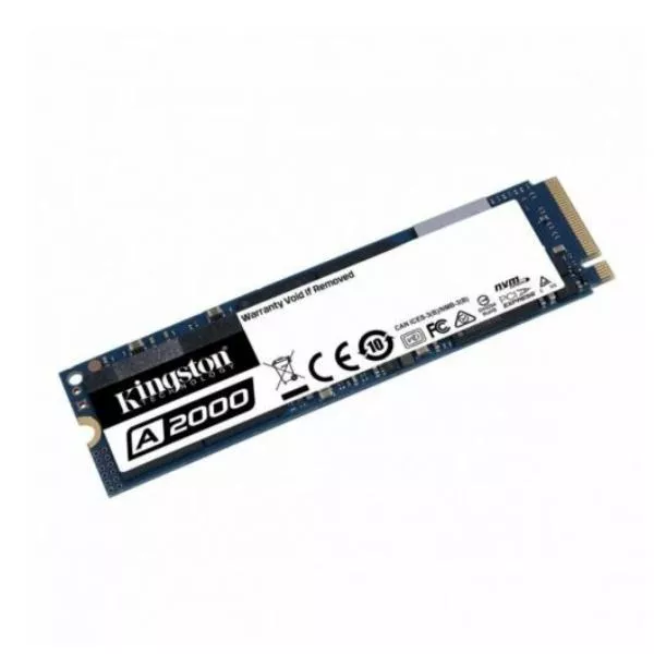 M.2 NVMe SSD 1.0TB Kingston A2000, Interface: PCIe3.0 x4 / NVMe1.3, M2 Type 2280 form factor, Sequen