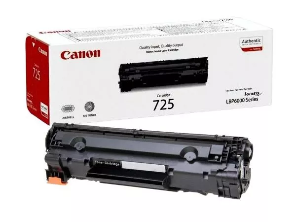 Laser Cartridge Canon 725, black (1600 pages) for LBP-6000