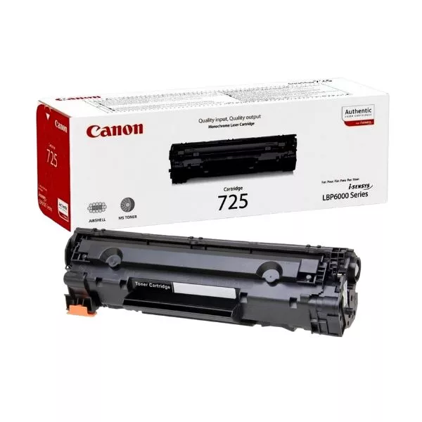 Laser Cartridge Canon 725, black (1600 pages) for LBP-6000