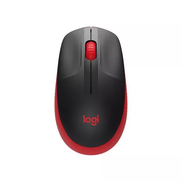 Logitech Wireless Mouse M190 Full-size - RED - 2.4GHZ - EMEA - M190