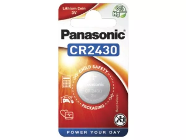 CR2430, Blister*1, Panasonic, CR-2430EP/1B