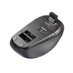 Trust Yvi Wireless Mouse - Blue, 8m 2.4GHz, Micro receiver, 800-1600 dpi, 4 button, Rubber sides for comfort and grip, USB