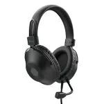 Trust Ozo Over-Ear USB Headset, 40mm driver units, Flexible Microphone,  USB connection, 2m cable, Black