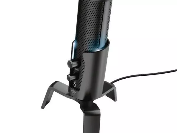 Trust Gaming GXT 258 Fyru USB 4-in-1 Streaming Microphone, Digital USB connection, 4 recording patterns: cardioid, bidirectional, stereo and omnidirec