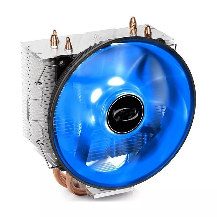 AC Deepcool LGA115x & AMx "GAMMAXX 300B" (17.8-21dBA, 40CFM, 120mm, Blue LED, PWM, 130W, 440g.)