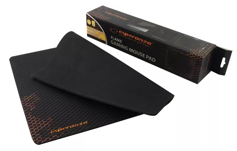 Esperanza Mouse pad EA146R FLAME, Gaming mouse pad, 440x354x4mm, Rubber bottom