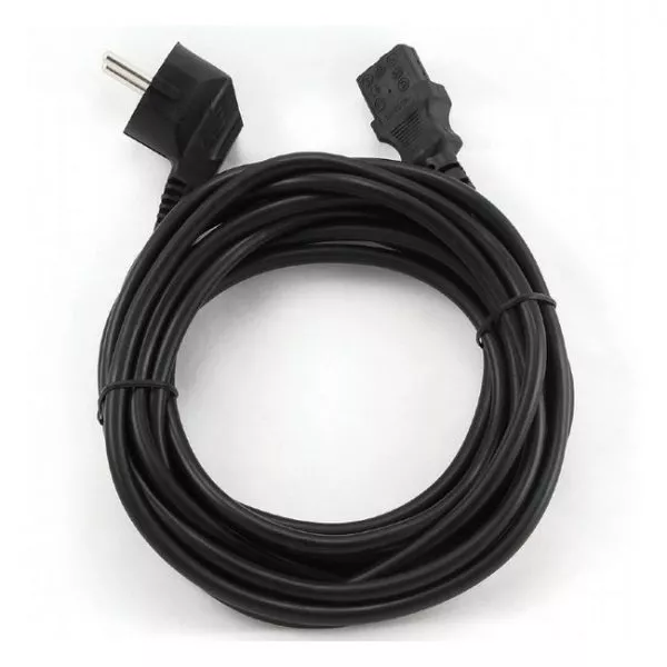Power Cord PC-220V 5.0m Euro Plug, with VDE approval, PC-186-VDE-5M