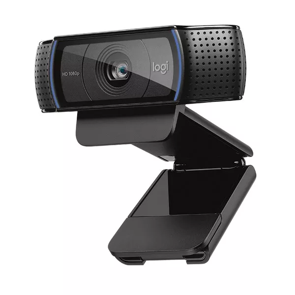 Logitech HD PRO Webcam C920, Microphone(dual stereo), Full HD 1080p video calls & recording, up 15 M