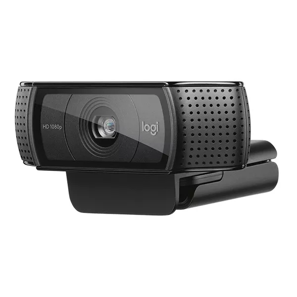 Logitech HD PRO Webcam C920, Microphone(dual stereo), Full HD 1080p video calls & recording, up 15 M