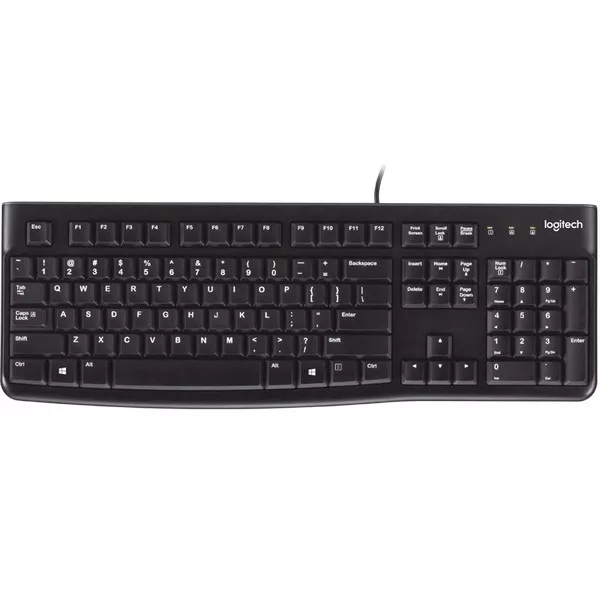 Keyboard Logitech K120, OEM, Black, USB