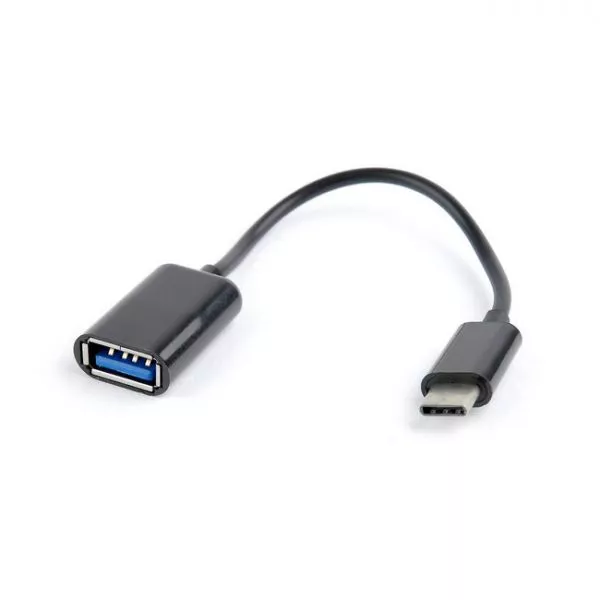 Adapter Type-C-USB2.0 - Gembird A-OTG-CMAF2-01, USB 2.0 OTG type-C (male) to type-A (female) adapter