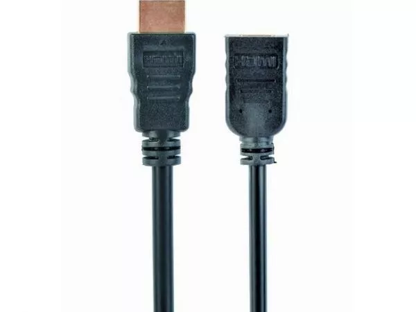 Cable HDMI male to HDMI female 1.8m Gembird male-female, V1.4, Black, CC-HDMI4X-6