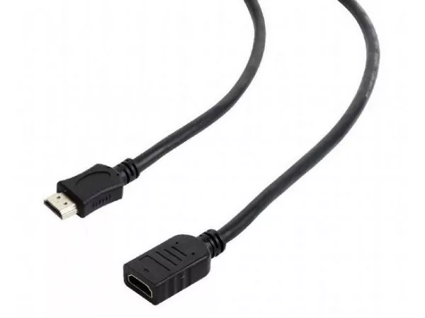Cable HDMI male to HDMI female 4.5m Gembird male-female, V1.4, Black, CC-HDMI4X-15