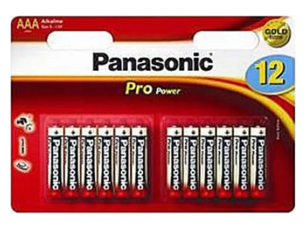 Panasonic "PRO Power" AAA Blister*12, Alkaline, LR03XEG/12B4