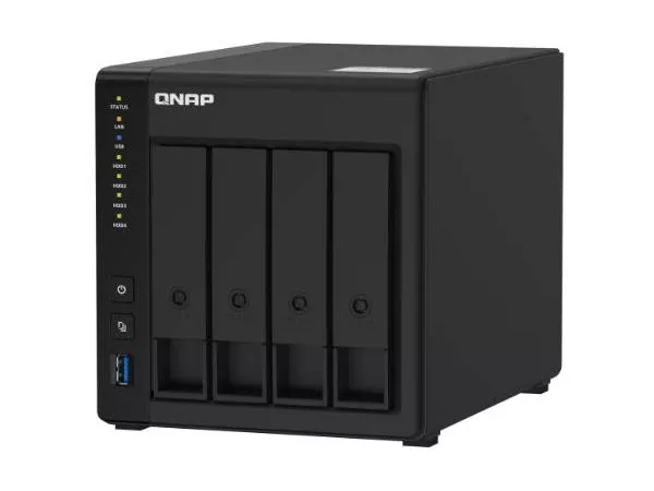 QNAP "TS-451D2", 4-bay, Intel Celeron 2-core 2.9GHz, 1x*2Gb+1Slot, 2x1GbE, HDMI 2.0