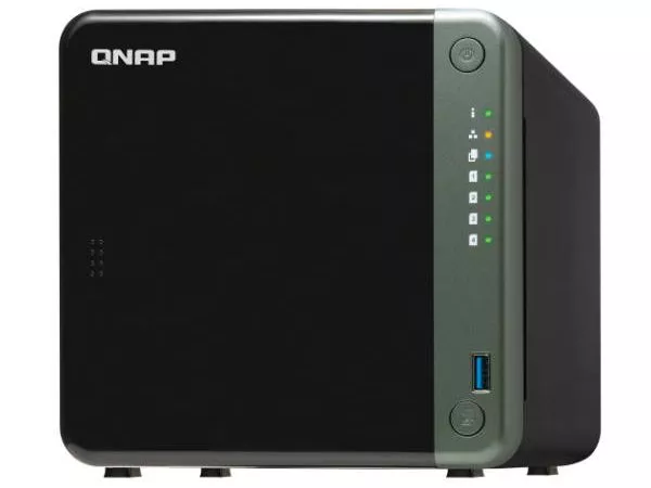 QNAP "TS-453D", 4-bay, Intel Celeron 4-core 2.7GHz, 1x*4Gb+1Slot, 2x2.5GbE, 1xPCIe Gen2x2, HDMI 2.0