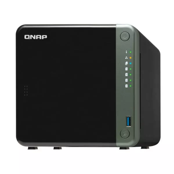 QNAP "TS-453D", 4-bay, Intel Celeron 4-core 2.7GHz, 1x*4Gb+1Slot, 2x2.5GbE, 1xPCIe Gen2x2, HDMI 2.0