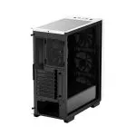 DEEPCOOL "CC560 WH" ATX Case, with Side-Window Tempered Glass Side, without PSU, Tool-less, Pre-Installed LED Fans: Front 3X120mm, Rear 1X140mm, 2xUSB