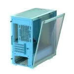 DEEPCOOL "MACUBE 110 GREEN" Micro-ATX Case, with Side-Window (Tempered Glass Side Panel), without PSU, Tool-less, 1 fans pre-installed (1x120mm DC fan