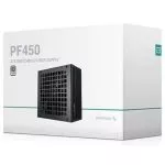PSU DEEPCOOL "PF450", 450W, ATX12V V2.4, 80 PLUS, Active PFC+Double tube forward, 120mm Hypro Bearing, >85% Under Typical Load(50% Loading), +12V (35A