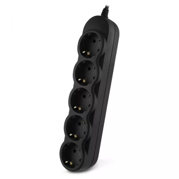 Surge Protector for UPS, SVEN EX-I5, 1.8m, 5 Sockets, Black