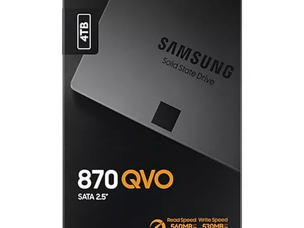 2.5" SSD 8.0TB Samsung  870  QVO "MZ-77Q8T0BW" [R/W:560/530MB/s, 98/88K IOPS, MJX, 4bit MLC]