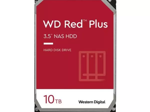 3.5" HDD 10.0TB  Western Digital WD101EFBX Caviar® Red™ Plus NAS, CMR Drive, 7200rpm, 256MB, SATAIII