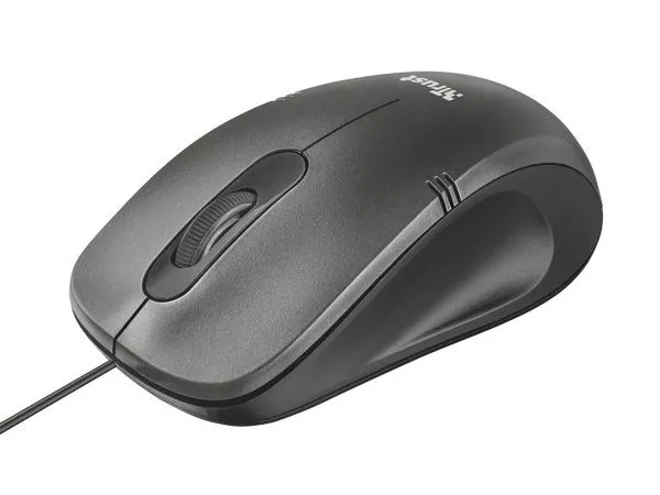Trust Ivero Compact Mouse, 1000 dpi, 3 button, USB, 1.5m