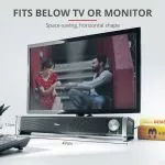 Trust Asto Soundbar for PC & TV, 12W, Black