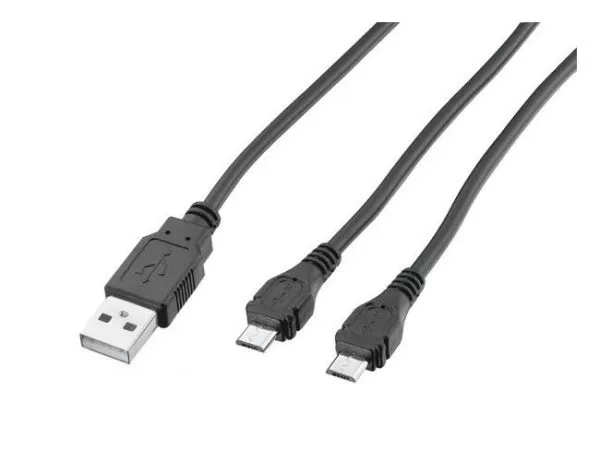 Trust GXT222 Duo Charge cable PS4